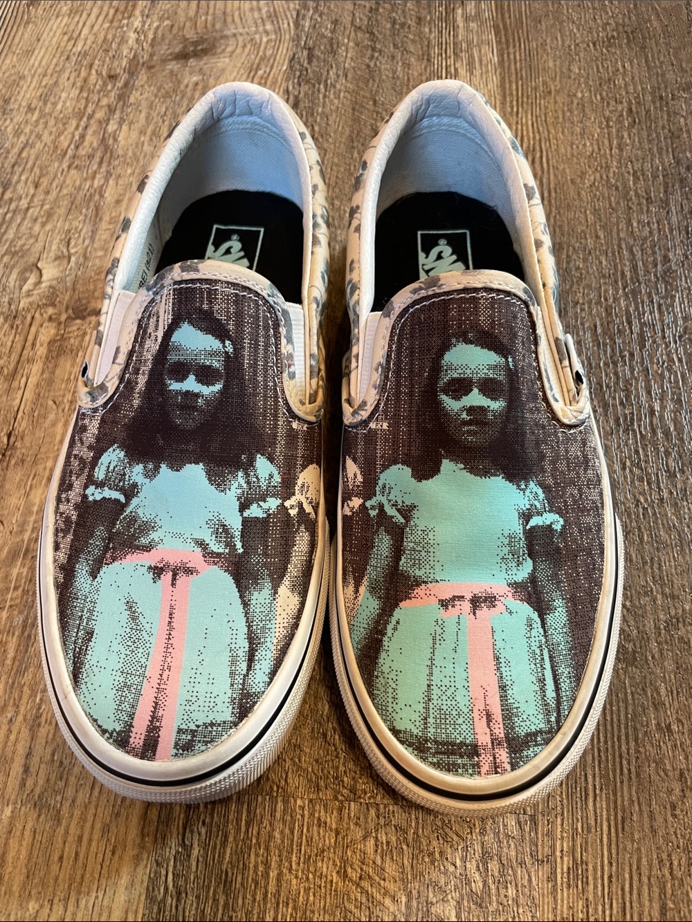 Vans Unisex Slip-On Sneakers The Shining “Grady Twins”